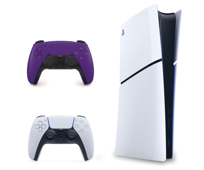 Konsola PS5 Sony PlayStation 5 Slim Digital + DualSense Galactic Purple
